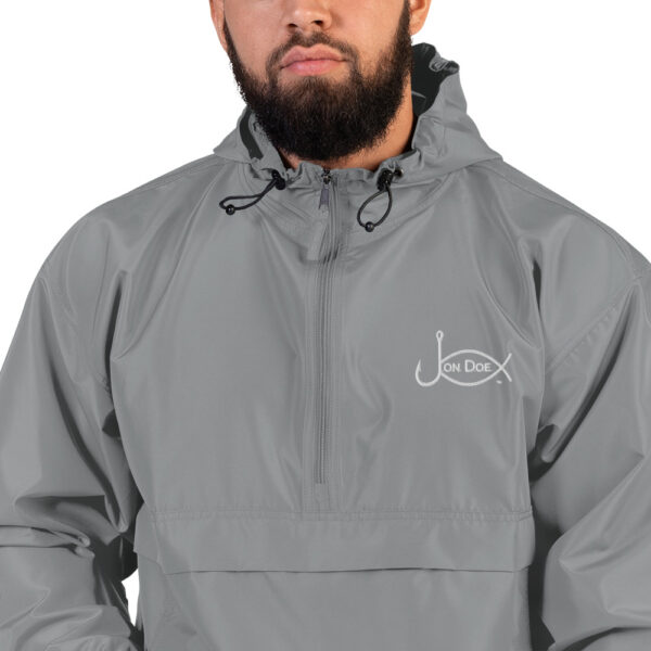 Embroidered Champion Packable Jacket - Image 7