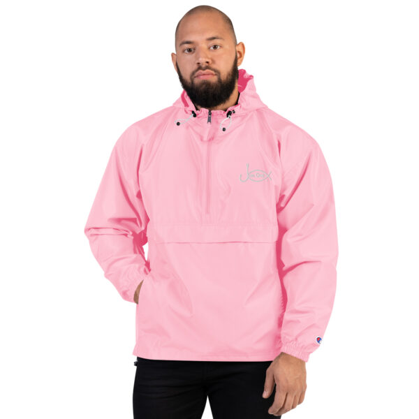 Embroidered Champion Packable Jacket - Image 14