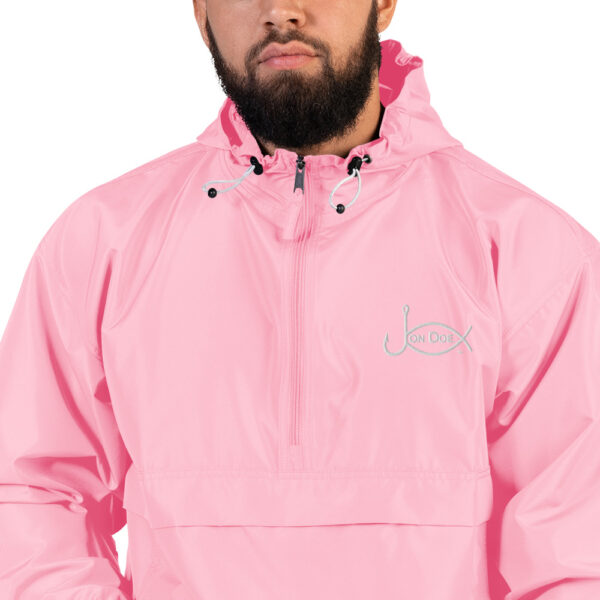 Embroidered Champion Packable Jacket - Image 13