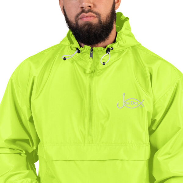 Embroidered Champion Packable Jacket - Image 15